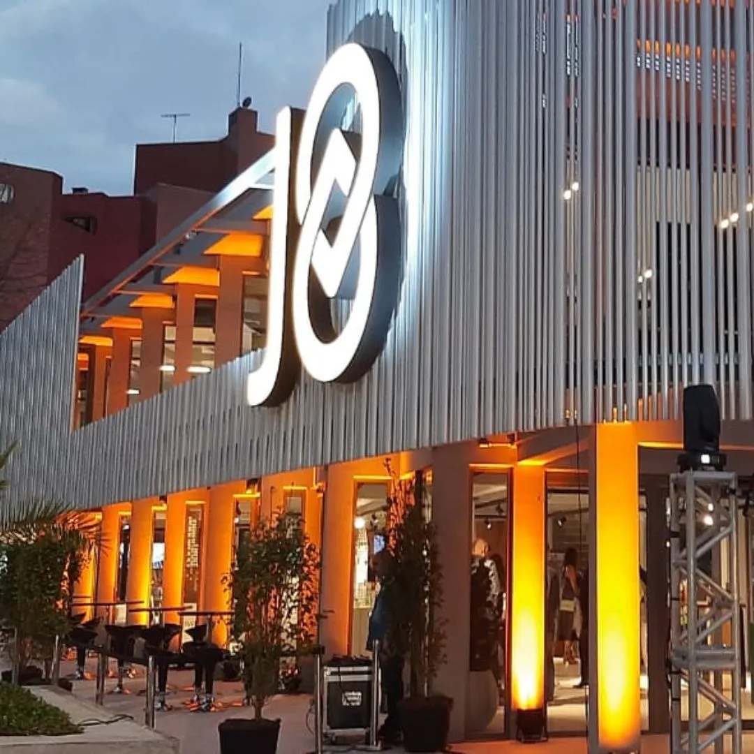 Locação de TV — evento produzido pela DC Live Produções em Maringá
