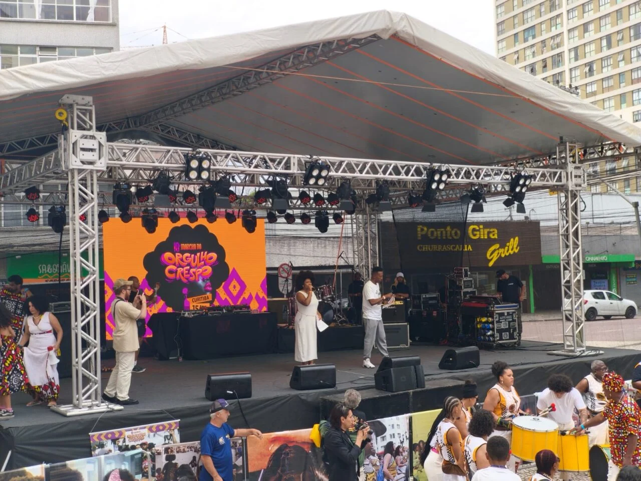 Ativação em shopping center produzida pela DC Live Produções